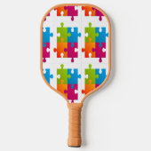 "Dit puzzel" Pickleball Paddle (Achterkant)