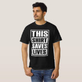 Dit redt levens t-shirt (Voorkant volledig)