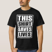 Dit redt levens t-shirt (Voorkant)