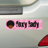 Dit sassy vixen is te veel vrouw voor jou bumpersticker (Op auto)