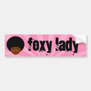 Dit sassy vixen is te veel vrouw voor jou bumpersticker