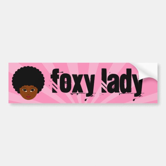 Dit sassy vixen is te veel vrouw voor jou bumpersticker (Voorkant)