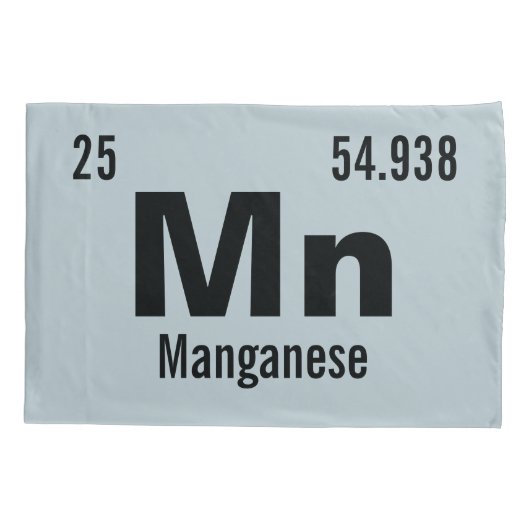 Dit scheikundige element aanpassen kussensloop (Achterkant)