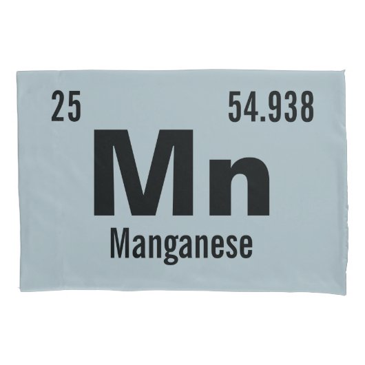 Dit scheikundige element aanpassen kussensloop (Voorkant)