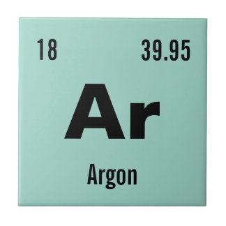 Dit scheikundige element aanpassen tegeltje