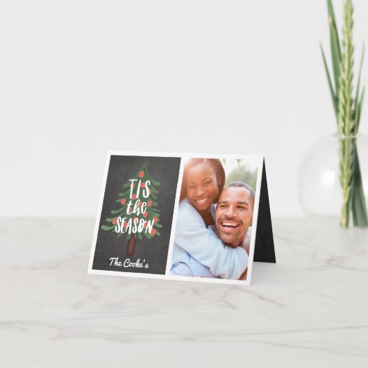 dit seizoen feestdagen kaart (Voorkant)