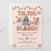 Dit seizoen Groovy Cookies Kerstfeest Kaart (Voorkant)