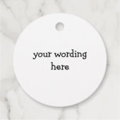 Dit seizoen is het een vrolijke bijenkaart bedankjes labels (Achterkant)