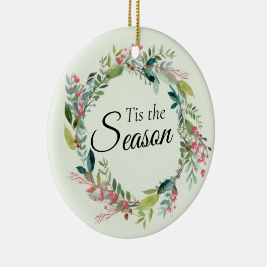 Dit seizoen keramisch ornament (Rechts)