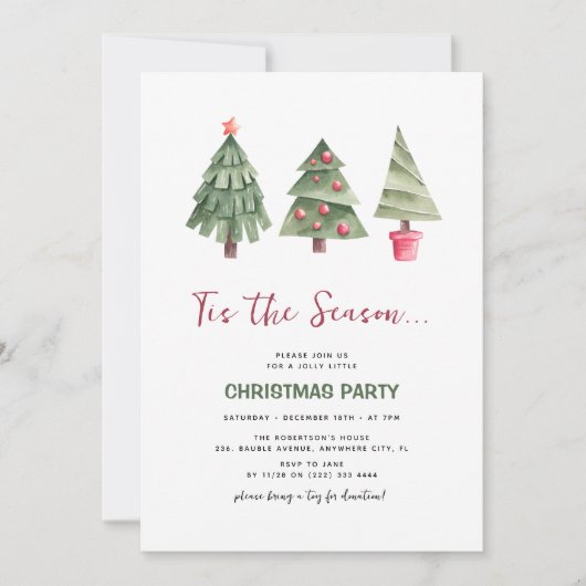 Dit seizoen... kerstfeest kaart (Voorkant)