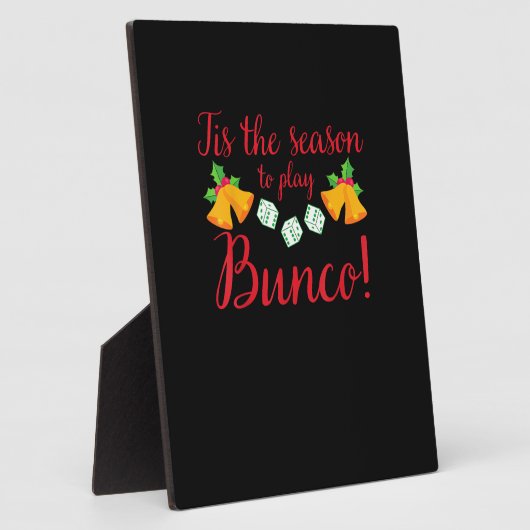 Dit seizoen speelt hij Bunco Christmas Holiday Dic Fotoplaat (Zijkant)
