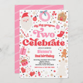 Dit seizoen vieren we de verjaardag van Kerstmis Kaart (Voorkant / Achterkant)