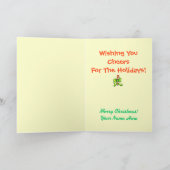 Dit seizoen wordt Jolly Funny Beer Mok Christmas Feestdagen Kaart (Binnen)