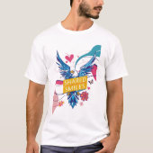 "Dit 'Shared Smiles'-t-shirt is een combinatie van T-shirt (Voorkant)