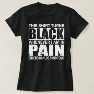 Dit Shirt Draait Zwart EDS Bewustzijn