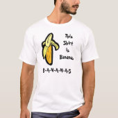Dit Shirt is Bananen (Voorkant)