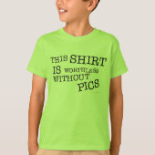 Dit Shirt is werkloos zonder pc's (Voorkant)