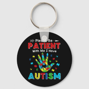 Dit shirt maakt autisme puzzelstukjes sleutelhanger