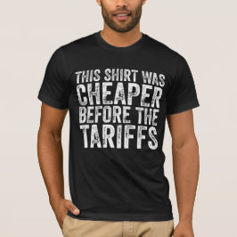 Dit Shirt was goedkoper dan de tarieven