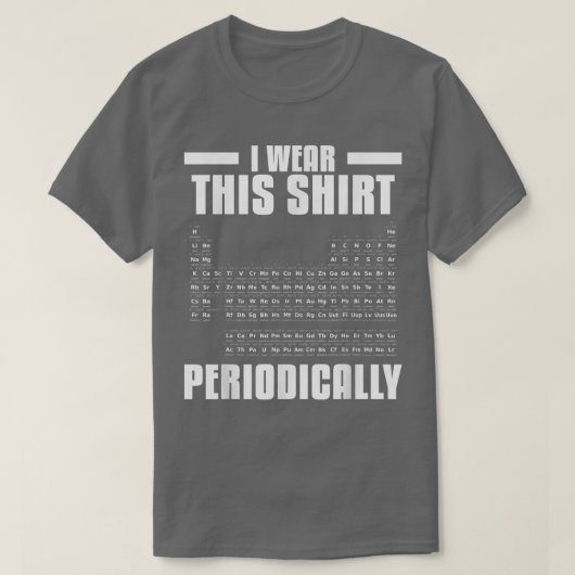 Dit Shirt wordt periodiek Draag (Design voorkant)