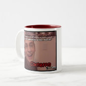Dit Show en geen andere: Cameron Tweekleurige Koffiemok (Voorkant links)