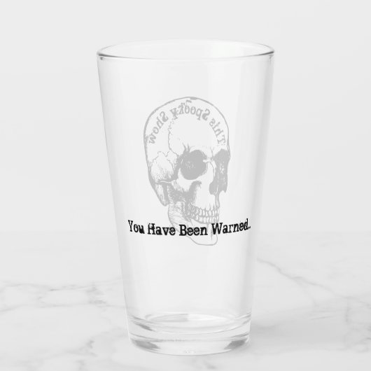 Dit spleetglas Show Glas (Achterkant)