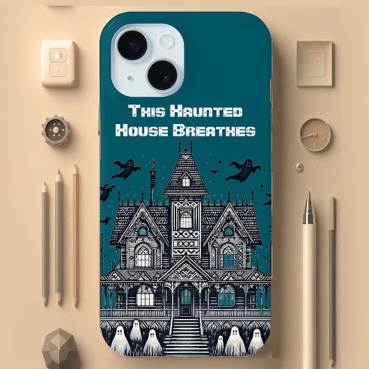 Dit spookachtige huis ademt spookachtige vibes en  Case-Mate iPhone case