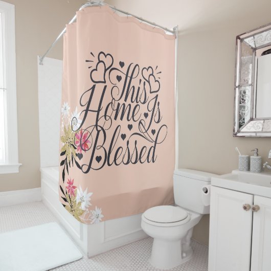 Dit startpunt is leeg | Floral Douchegordijn (In situ)