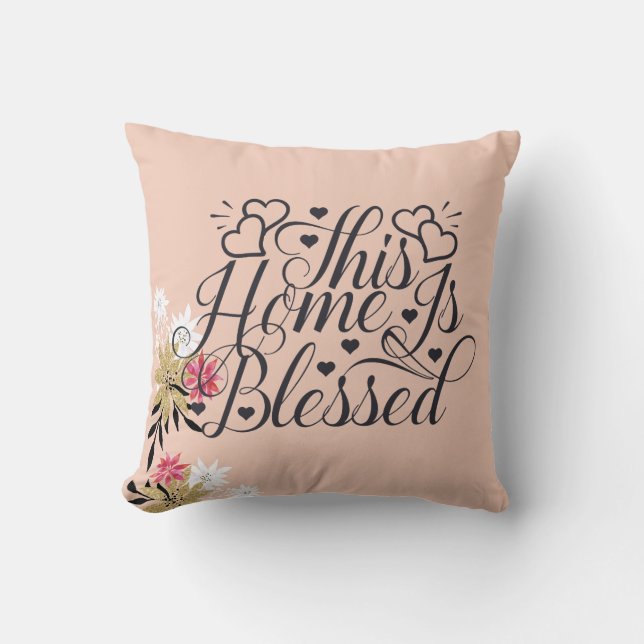 Dit startpunt is leeg | Floral Kussen (Voorkant)