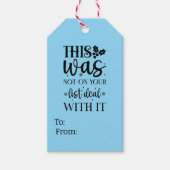 Dit stond niet op je lijst cadeaulabel (Voorkant)