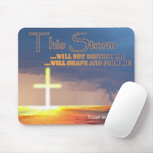 "Dit Storm" Mousepad Muismat (Met muis)