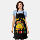 Dit Tacos Off Menu Taco Bachelorette Bachelor Park Schort (Gedragen)