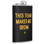 Dit team maakt me Drink Heupfles (Rechts)