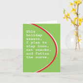 Dit vakantieseizoen heeft de Curve Joke niet meer  Kaart (Gele Bloem)