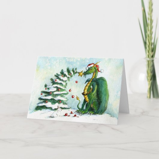 Dit vakantieseizoen, reik naar de sterren! feestdagen kaart (Voorkant)