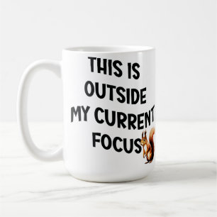 Dit valt buiten mijn huidige focus eekhoorn koffiemok