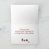 Dit van Frank Sent - Kerstkaart Feestdagen Kaart (Binnen)