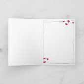 Dit varken houdt van je. feestdagen kaart (Binnen)