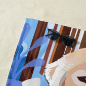 DIT VEEL IS WAAR Golden Retriever strandlaken (In situ)