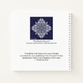 "Dit verheven moment" spiraal Notitieboek (Achterkant)