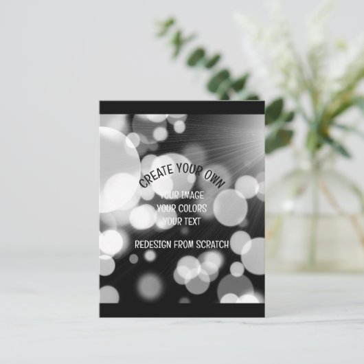 Dit volledig  ontwerp briefkaart (Staand voorkant)