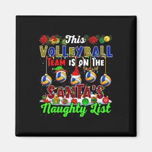 Dit volleybalteam staat op Santa's Naughty List XM Magneet
