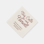 Dit vraagt om werk afscheidspensioen op maat servet (Hoek)