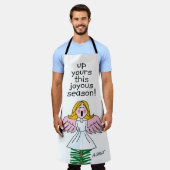 Dit vrolijke seizoen. - schort (Gedragen)