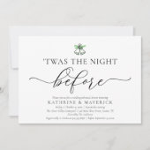 Dit was de avond voor het repetitiediner kaart (Voorkant)