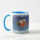 "Dit was de nacht voor CHRISTMAS door SHARON SHARP Mok (Links)