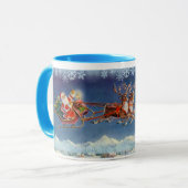 "Dit was de nacht voor CHRISTMAS door SHARON SHARP Mok (Voorkant links)