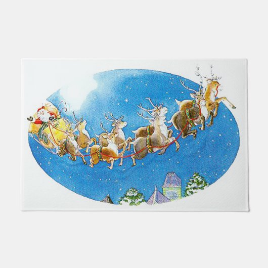 Dit was de nacht voor de deur deurmat (Voorkant)