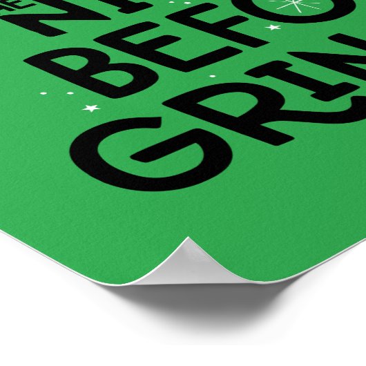 Dit was de nacht voor Grinchmas Poster (Hoek)