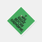 Dit was de nacht voor Grinchmas Servet (Hoek)